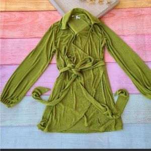 Princess Polly Green Party Time dress